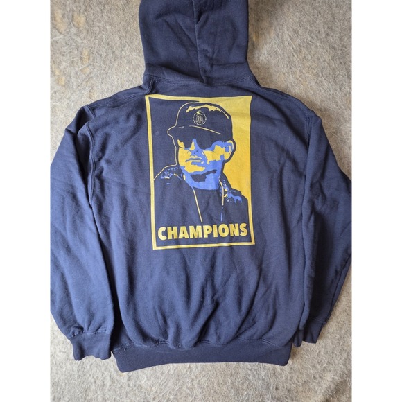 Barstool Hoodie Men's Michigan Wolverines Jim Harbaugh Champions Medium - Picture 4 of 7